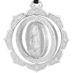 Pt950 Platinum Mahasthamaprapta Guardian Pendant - Horse Zodiac Birth Buddha